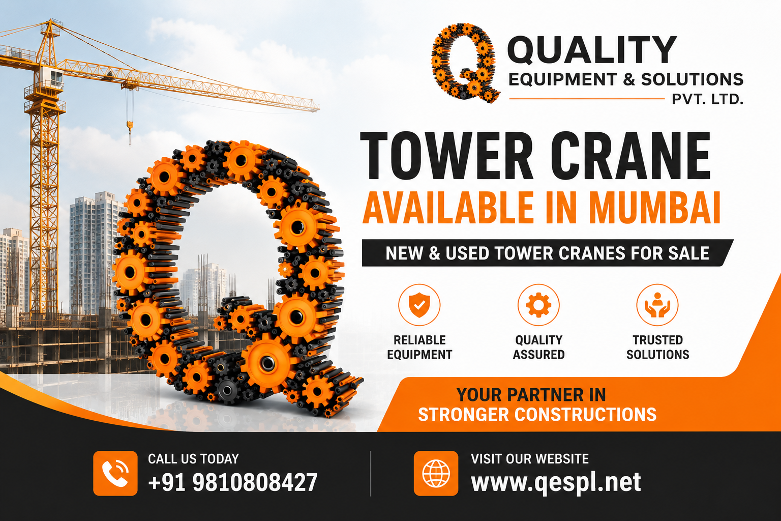 Tower Crane available in Mumbai