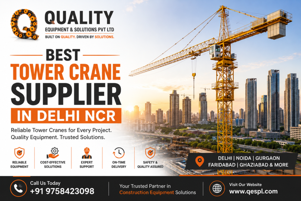 Best Tower Crane Supplier in Delhi NCR
