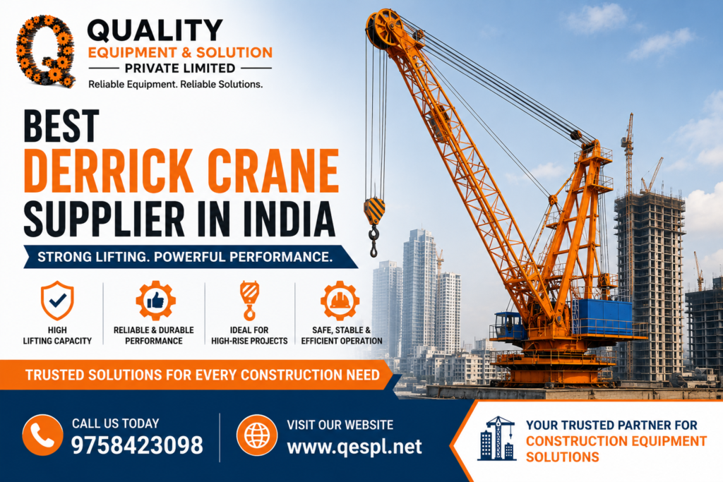 Best Derrick Crane Supplier in India