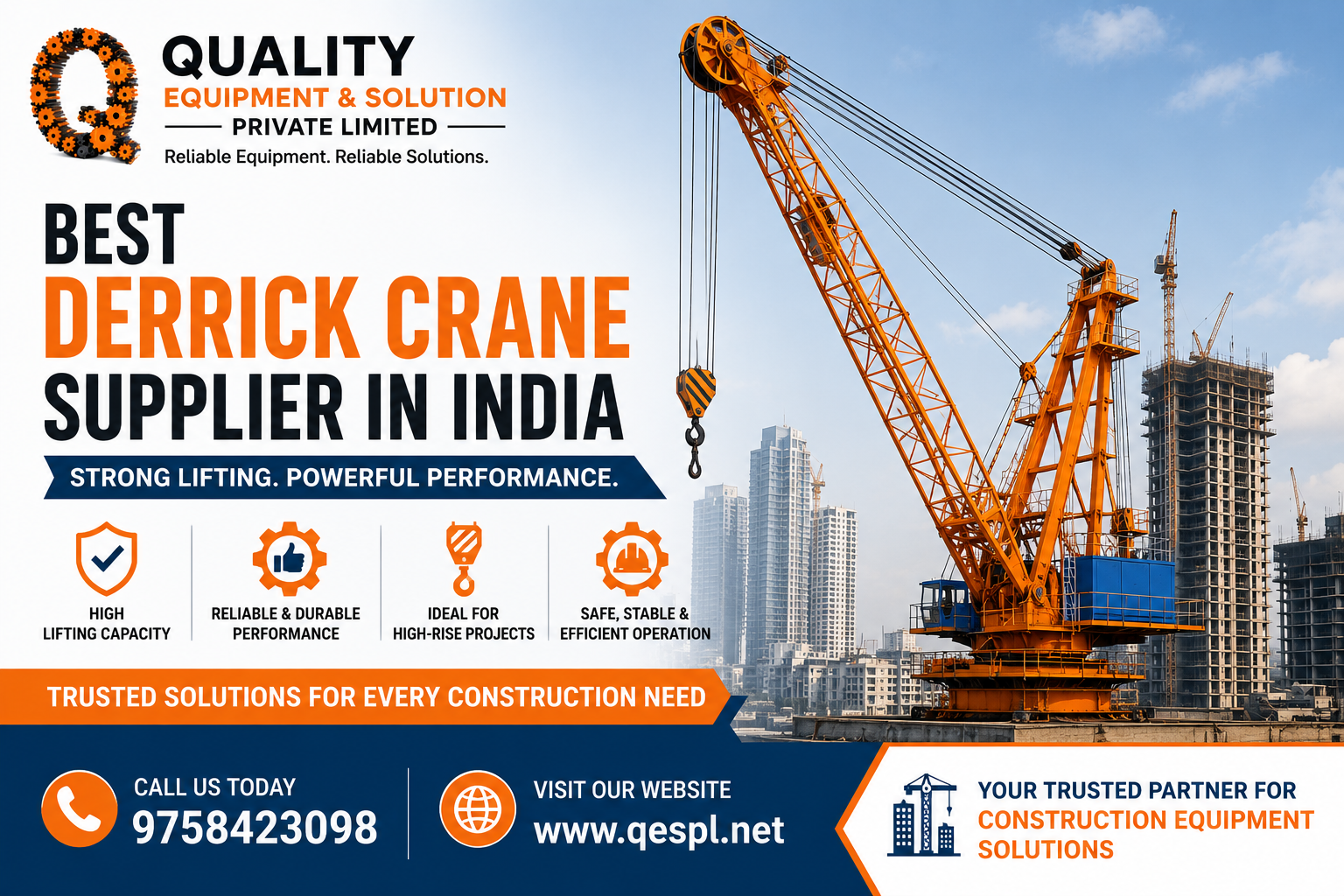 Best Derrick Crane Supplier in India