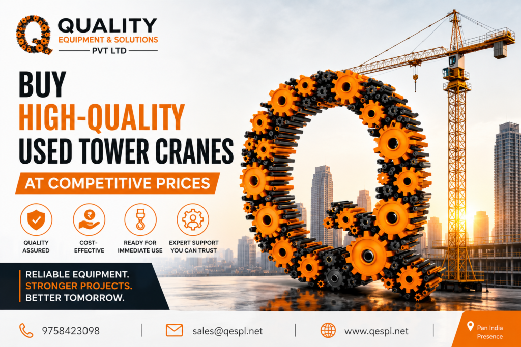 Buy High-Quality Used Tower Cranes at Competitive Prices